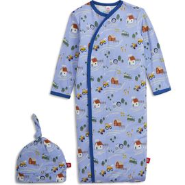 Magnetic Me Magnetic Me Farm to Cradle Gown & Hat Set