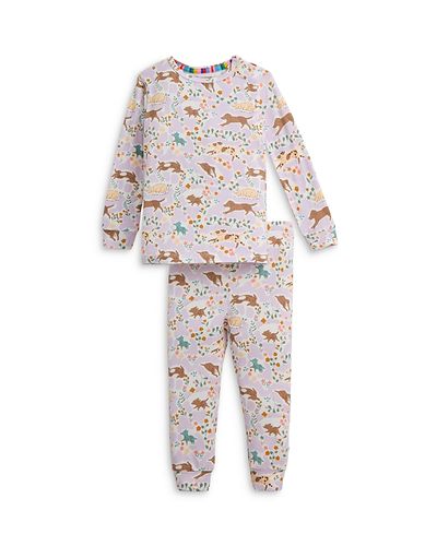 Magnetic Me Magnetic Me Girls' Best Fur End Long Sleeved Magnetic Pj Set