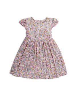 Magnetic Me Magnetic Me Girls' Bunny Blossom Magnetic Flutter Sleeved Dress