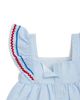 Magnetic Me Magnetic Me Girls' Seersucker Striped Flutter Sleeve Magnetic Dress - 3