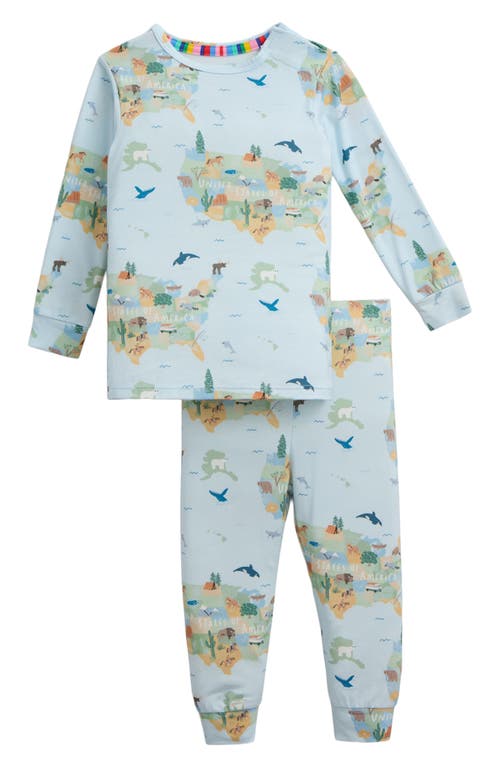 Magnetic Me Magnetic Me Kids' America the Beautiful Fitted Two-Piece Pajamas
