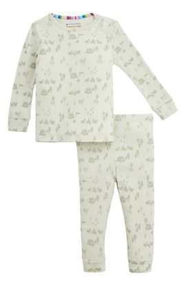 Magnetic Me Magnetic Me Kids' Base Camp Buddies Organic Cotton Two-Piece Fitted Pajamas