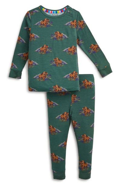 Magnetic Me Magnetic Me Kids' Bison Print Modal Pajamas