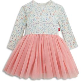Magnetic Me Magnetic Me Kids' Floral Waffle Knit Tutu Dress