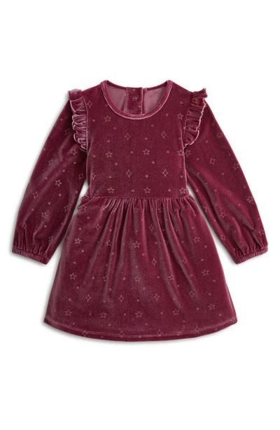 Magnetic Me Magnetic Me Kids' Star Print Velour Dress