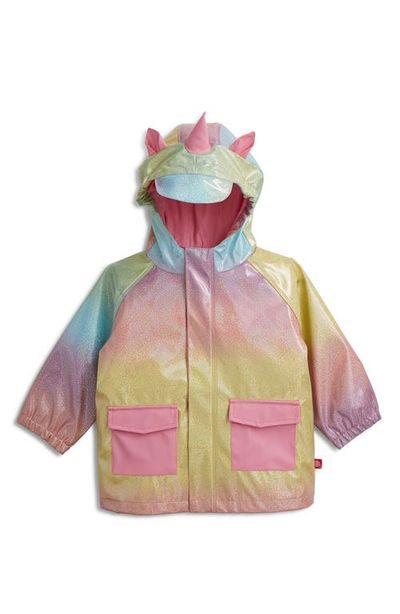 Magnetic Me Magnetic Me Kids' Unicorn Sparkle Hooded Raincoat 