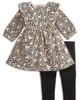 Magnetic Me Magnetic Me Kids' Wild Side French Terry Dress & Leggings Set - 1