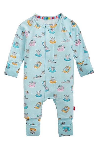 Magnetic Me Magnetic Me Raccoon Lagoon Magnetic Convertible Romper