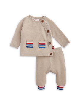 Magnetic Me Magnetic Me Unisex Sweater Knit Kimono & Pants Set