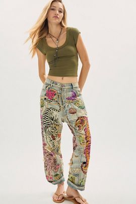 Magnolia Pearl Magnolia Pearl Birch Wonder Boyfriend Jeans