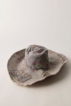 Magnolia Pearl Magnolia Pearl Floral Wide Brim Hat