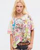 Magnolia Pearl Magnolia Pearl Neon Bluebonnet Graffiti Tee - 1