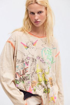 Magnolia Pearl Magnolia Pearl Neon Bluebonnet Viggo Long-Sleeve Tee