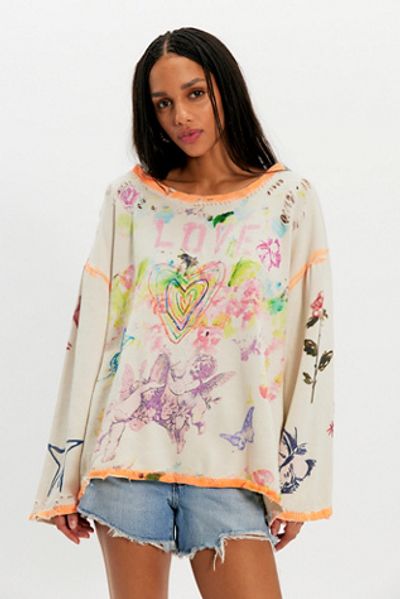 Magnolia Pearl Magnolia Pearl Painting Clouds Hermosa Sweatshirt
