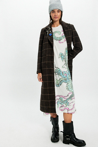 Magnolia Pearl - Spirit Dragon T-Shirt Midi Dress