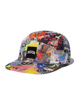 MAGOODGAN Headwear 9305 Collage Print Camp Cap_Color