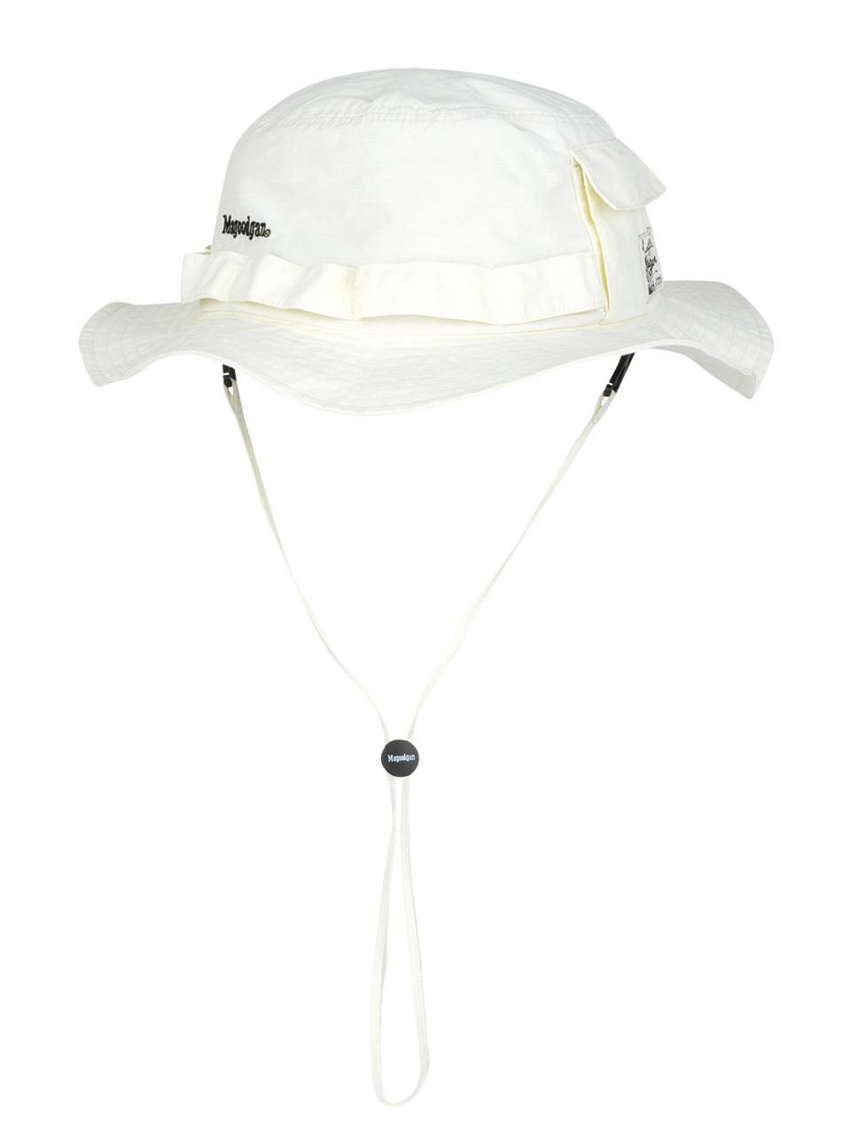 MAGOODGAN Headwear 9311 Utility Nylon White Bucket Hat