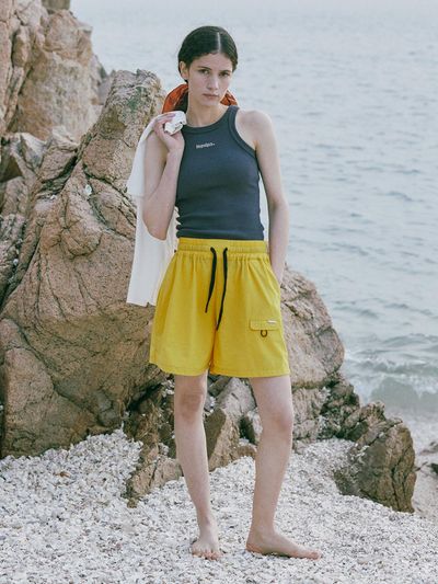 MAGOODGAN String Beach Short Pants_Yellow