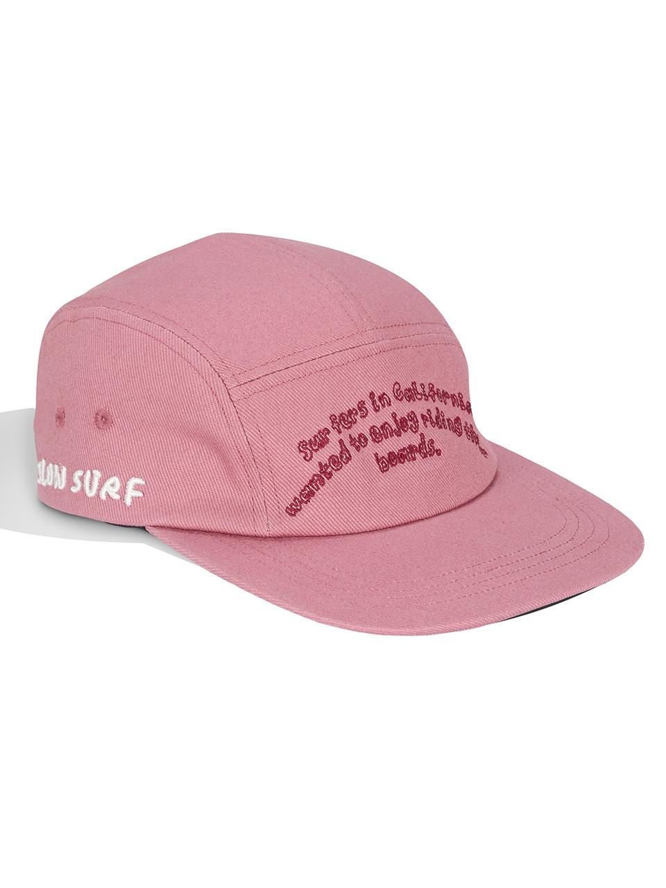 MAGOODGAN Surfer Cotton Camp Cap (9319) [Pink]