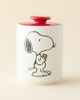 Magpie Magpie Peanuts Snoopy Ceramic Cookie Jar in White at Urban Outfitters - 2
