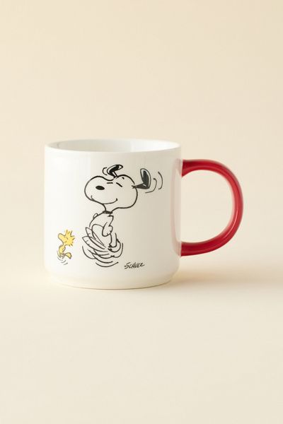 Magpie Magpie Peanuts To Dance Is To Live Ceramic Mug in Assorted at Urban Outfitters