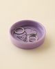 Magpie Magpie X Peanuts Sit Round Ceramic Pin Dish in Purple at Urban Outfitters - 2