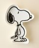 Magpie Magpie X Peanuts Snoopy Shaped Ceramic Trinket Dish in White at Urban Outfitters - 1