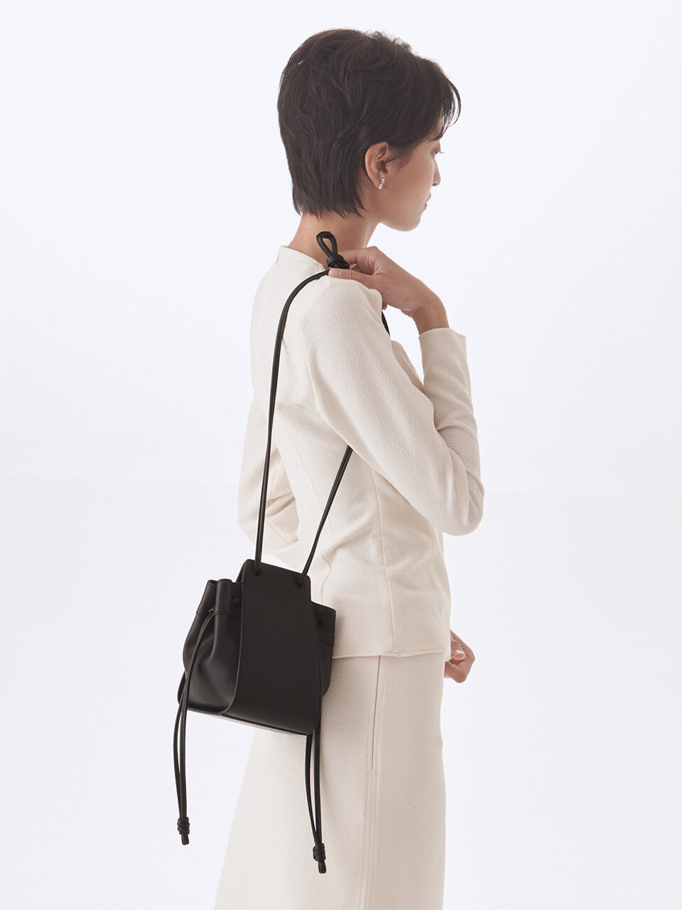 MAISON246 AME BAG - BLACK