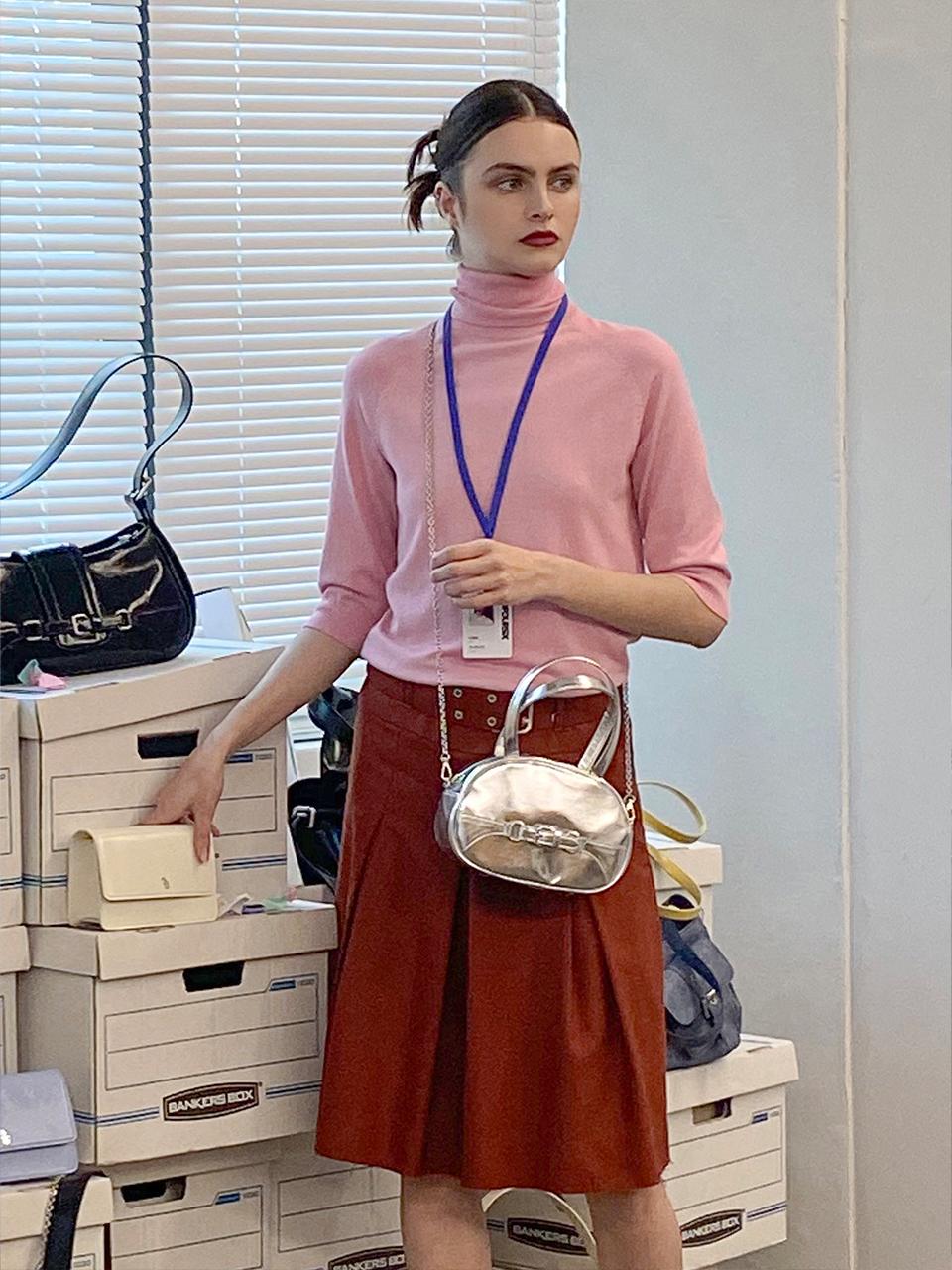 MAISON246 BELTED BOWLING BAG Belted Bowling Back SV