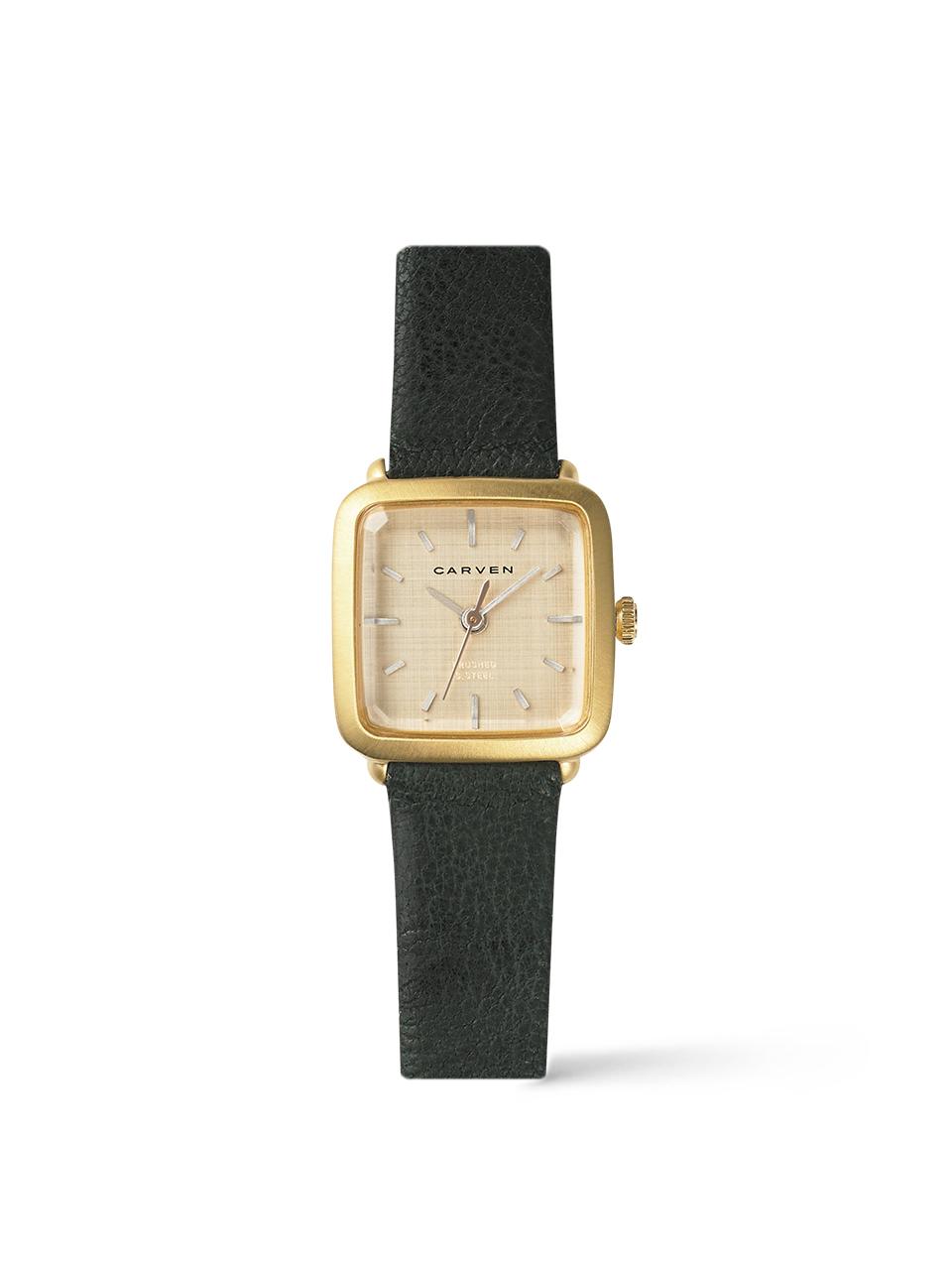 MAISON246 [CARVEN] Women's leather watch CV612 - YE/GN
