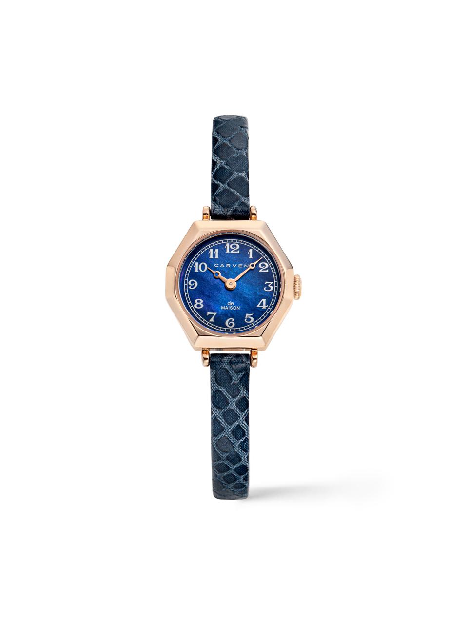 MAISON246 [CARVEN] Women's leather watch CV630 - RBU/BU