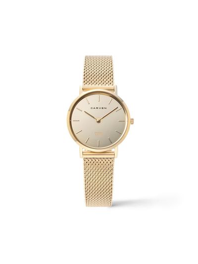 MAISON246 [CARVEN] Women's Metal Watch CV619G - YE/14GD