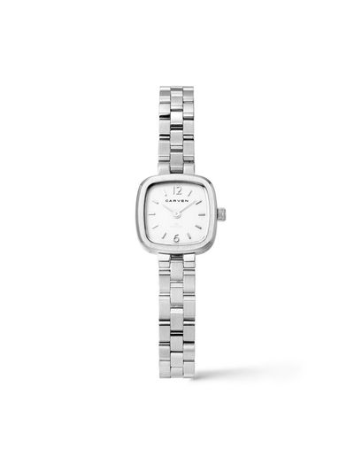 MAISON246 [CARVEN] Women's Metal Watch CV622 - WH/SV