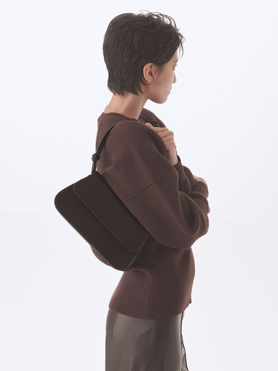 MAISON246 KOE MINI BAG - CHOCO