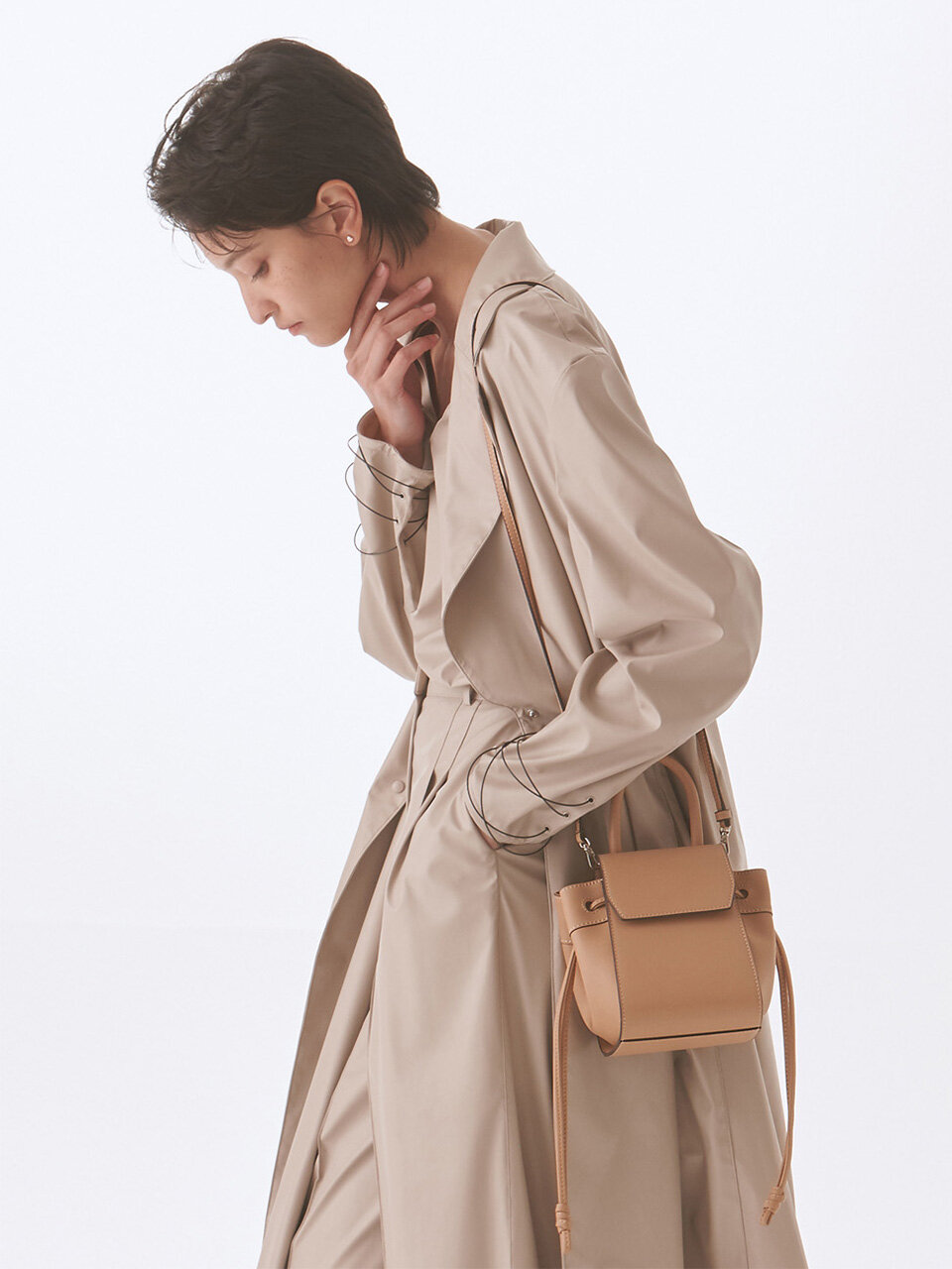 MAISON246 PANIER JINI BAG-BEIGE