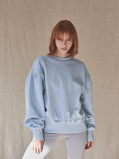 MAISON246 PUFF SWEATSHIRT_SKY BLUE