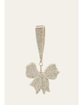 Maison Ava Girl's Rhinestone Bow Bag Charm