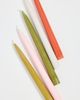 Maison Balzac Maison Balzac The Garden Set Of 5 Chandelles Rust/Pink/Olive/Pistachio One - 2