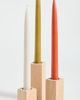 Maison Balzac Maison Balzac The Garden Set Of 5 Chandelles Rust/Pink/Olive/Pistachio One - 3