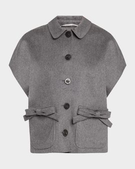 Maison Common Cashmere Casual Short-Sleeve Jacket