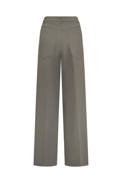 Maison Common Maison Common Cotton Stretch Wide Leg Trousers