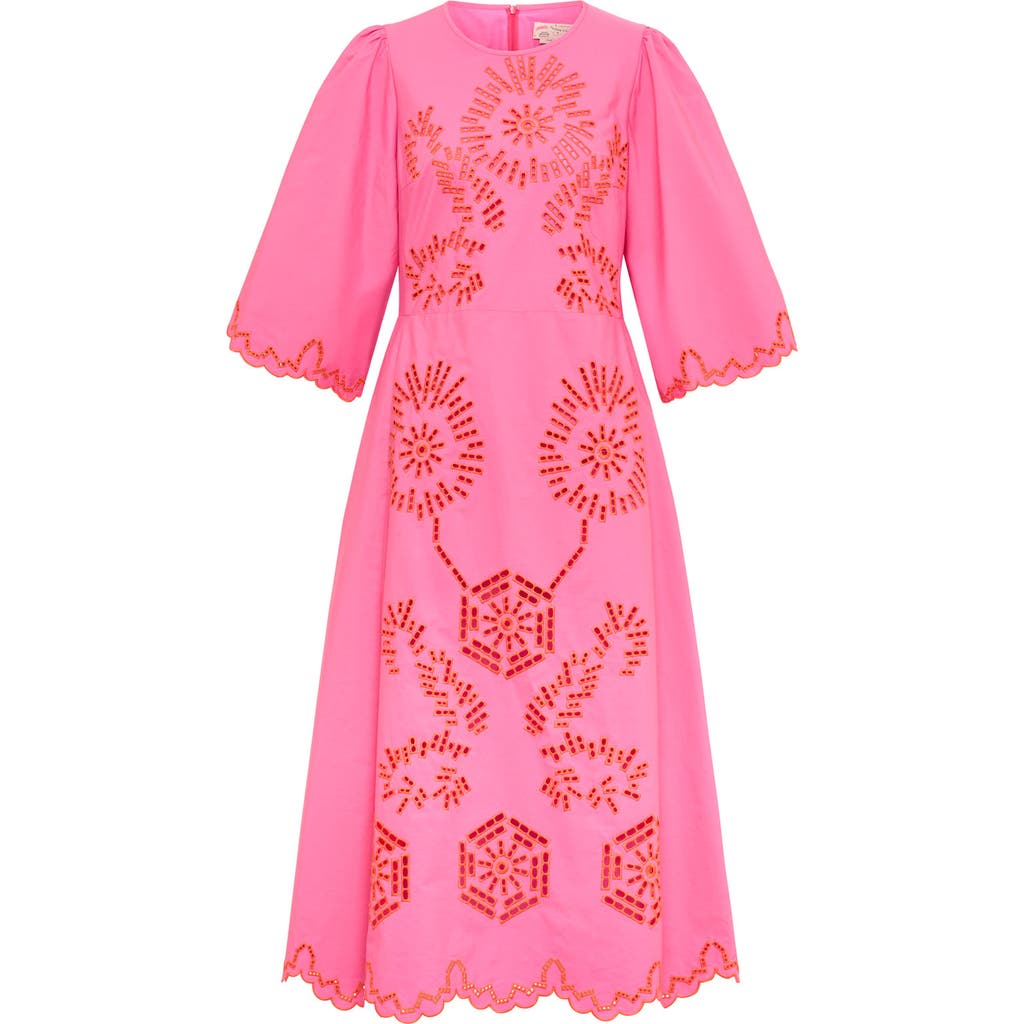 Maison Common Maison Common Embroidered Poplin Dress