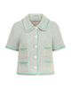 Maison Common Maison Common Half Sleeve Jacket With Peter Pan Collar - 1