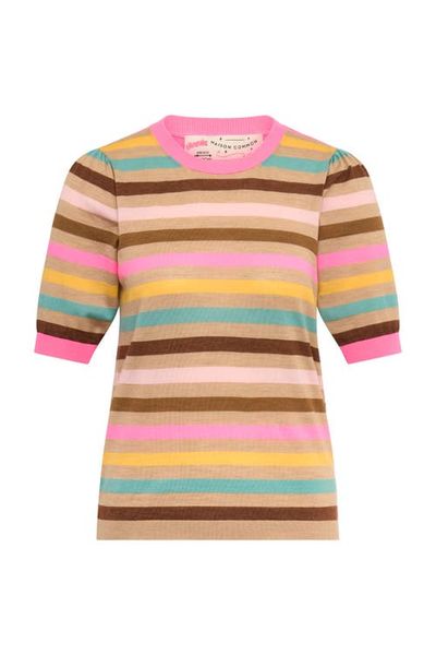 Maison Common Maison Common Light Weight Striped Pullover