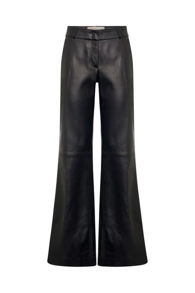 Maison Common Maison Common Nappa Leather Bootleg Pants