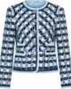 Maison Common Maison Common Plaid Tweed Jacket With Trim - 1