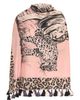 Maison Common Maison Common Printed And Embroidered Scarf With Tassels - 1