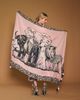 Maison Common Maison Common Printed And Embroidered Scarf With Tassels - 2