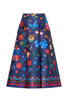 Maison Common Maison Common Printed Micado Skirt Nathalie Lt Signature Print