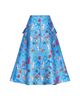 Maison Common Maison Common Printed Micado Skirt Vive la France - Print - 2